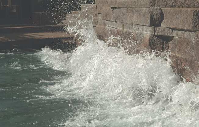 The Bennington water feature