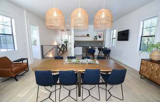 NoA on McNeil Townhomes + Flats - Austin, TX - clubhouse