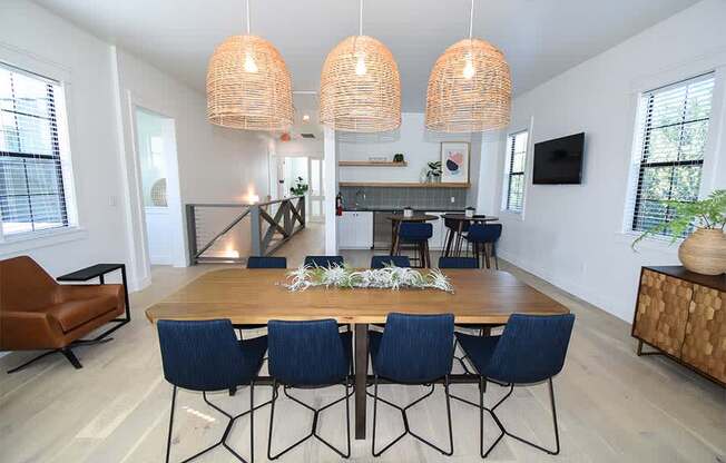 NoA on McNeil Townhomes + Flats - Austin, TX - clubhouse