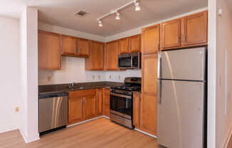 Kitchen with Stainless Steel Appliances