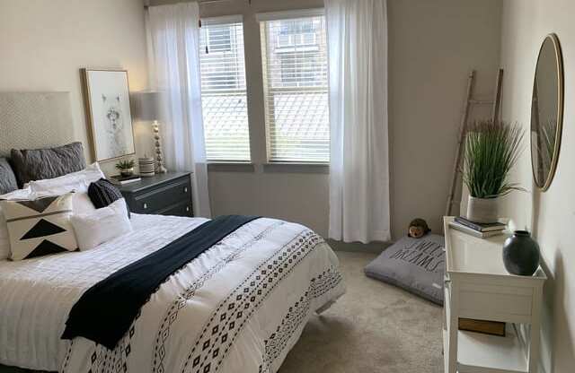 Beautiful Bright Bedroom With Wide Windows at San Marino Apartments, Utah, 84095