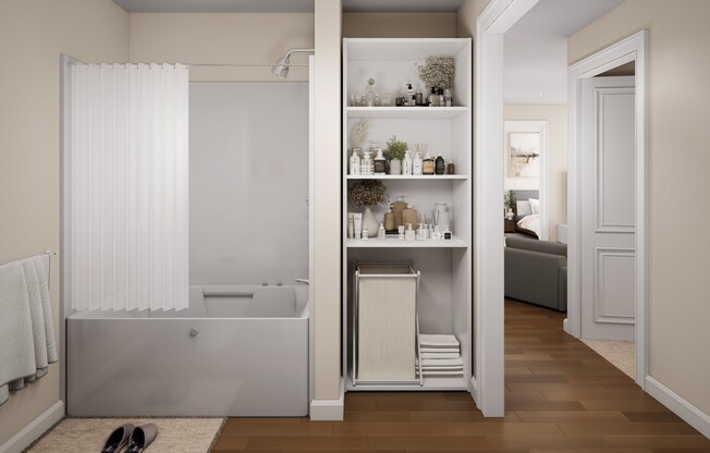 1 bed, 2 baths, 981 sqft, $1,236