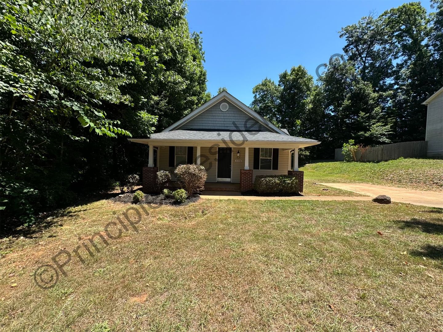 Beautiful Charlotte home with fresh neutral paint throughout
