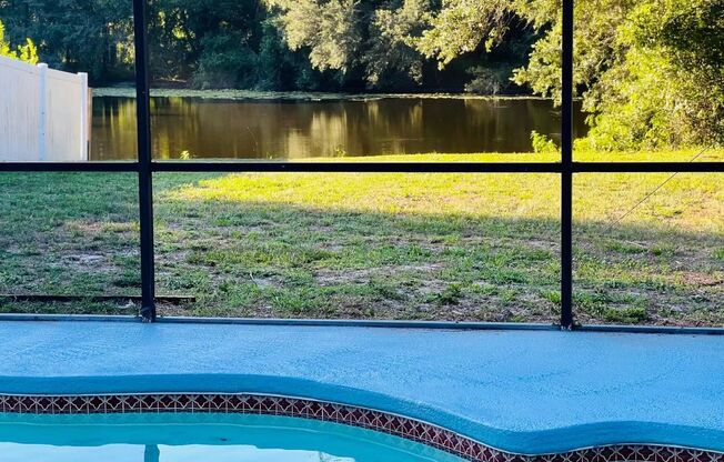 Renovated Water View and POOL home at central Brandon!