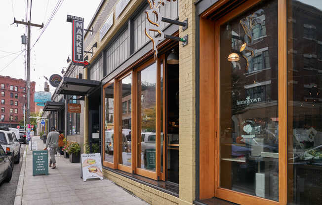 Check out Belltown's boutique shopping and dining spots.