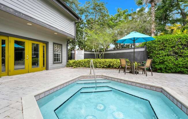 Outdoor Hot Tub at The Glades