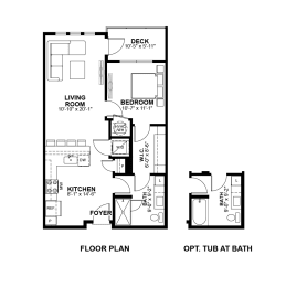 1 bed, 1 bath, 701 sqft, $1,417