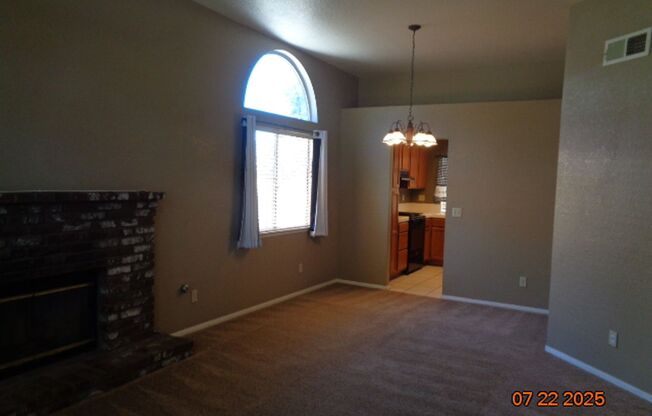 Cute single story home on cul-de-sac street built in 1989 with 1410 sq. ft