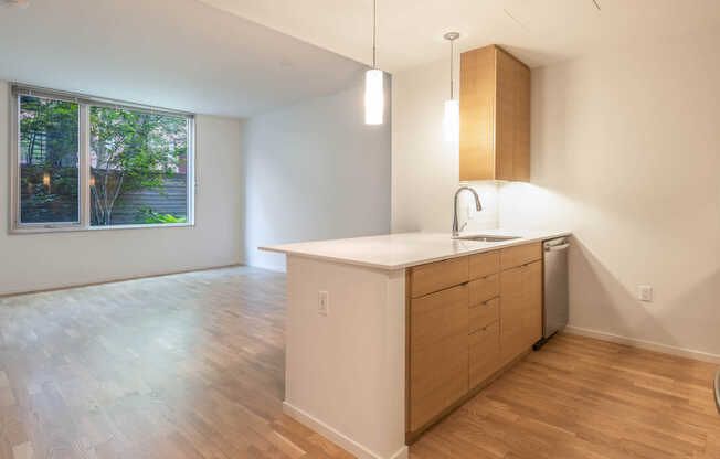 Kitchen with Stainless Steel Appliances