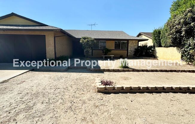 Ready to move in 3 bedroom 2 bath home