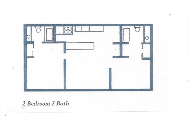 2 beds, 2 baths, 815 sqft, $1,205, Unit T4