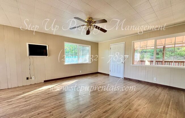 Rustic and Cozy 2 Bed 1 Bath Home w/ Water and Trash Service Included w/ Rent!