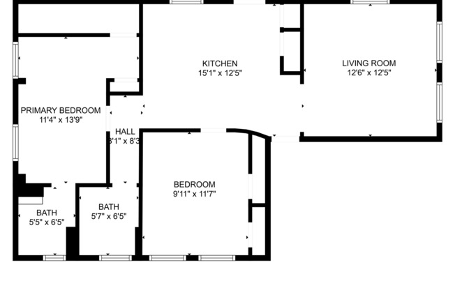 2 beds, 2 baths, 850 sqft, $1,950, Unit 174-1 Laurel