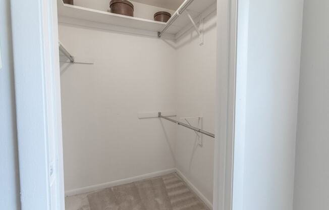 Built-in Shelving In Closet, at Cromwell Valley Apartments, 15 Treeway Court, 2A, Towson