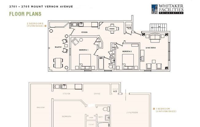 1 bed, 1 bath, 660 sqft, $2,195