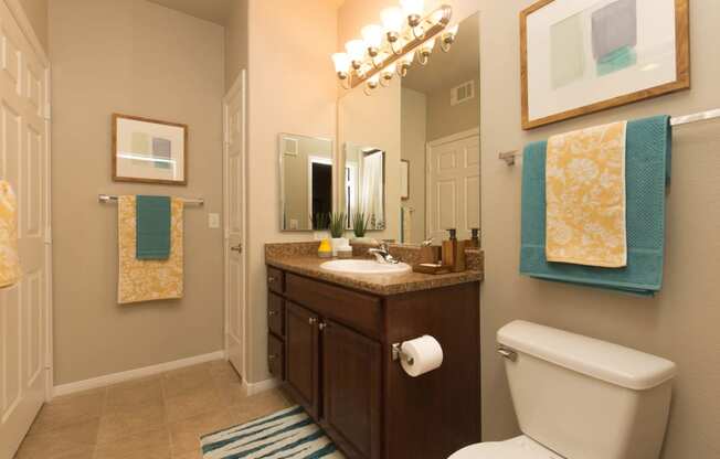 Bathroom With Bathtub at The Pavilions by Picerne, Las Vegas, NV, 89166