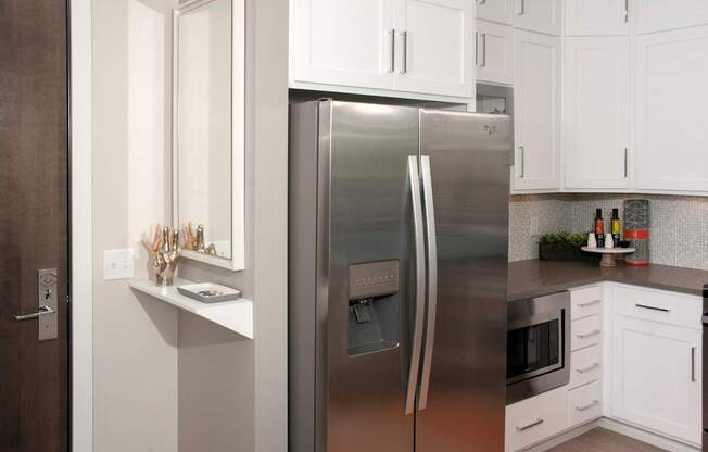 Refrigerator with Ice Maker at The Finn I, St. Paul, 55116