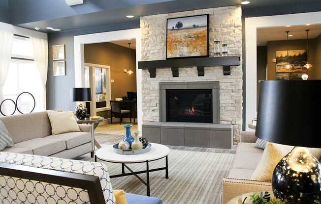 Community Clubhouse at Aventine Wilderness Hills in Lincoln, NE