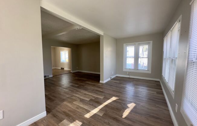 Beautiful 3 bedroom, 1 bath single family home with fenced yard and garage