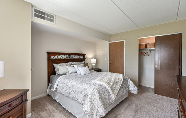 Spacious Bedroom with Closet