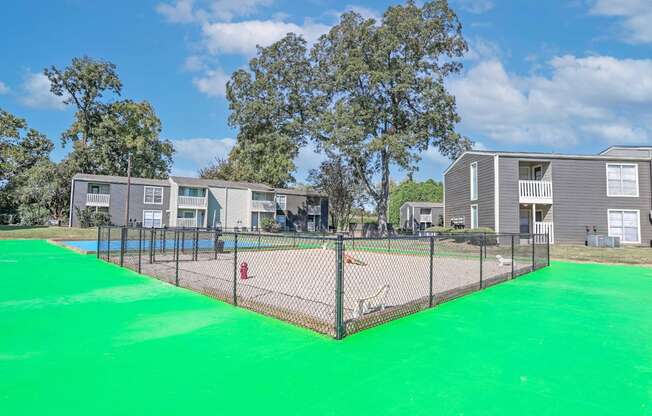 Our fenced pet park at Maplewood apartments in Shreveport, LA.