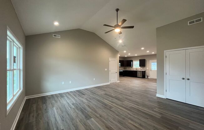 New Construction Home in Plum Springs with large 2 car garage!