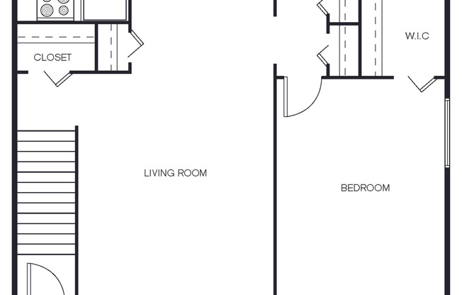 1 bed, 1 bath, 542 sqft, $1,025, Unit 28766