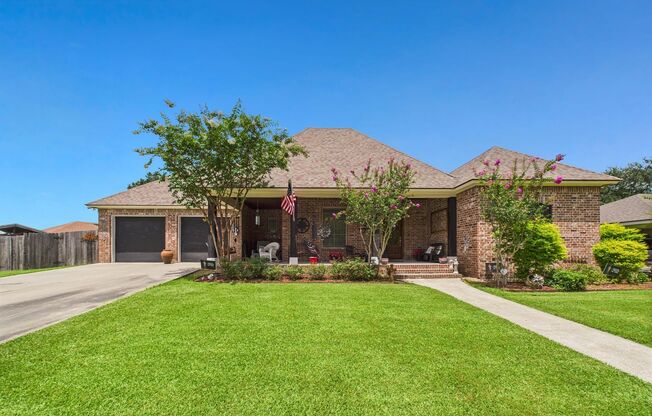 Nestled in the desirable Quail Hollow Subdivision