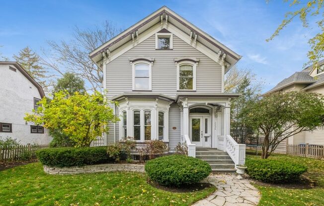 For Lease ~ Incredible 5 Bed Landmark Home in Evanston!