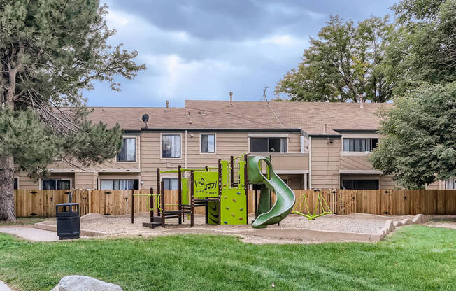 Apartment with playground at meadow lark apartments