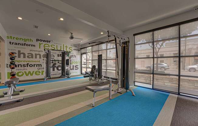 Fitness Center at Vue Live Oak, Texas, 75204