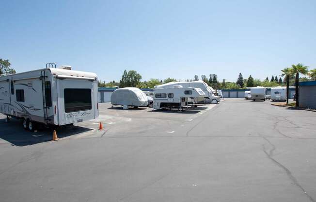 Storage facilities located at Driftwood Village