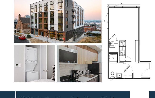 Studio, 1 bath, 287 sqft, $1,271, Unit Unit 206