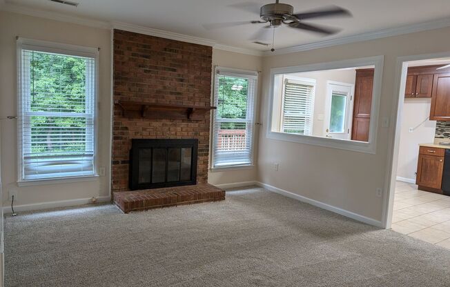 Pristine, 3 bedroom, 2 bath ranch style home located in Sardis Woods!