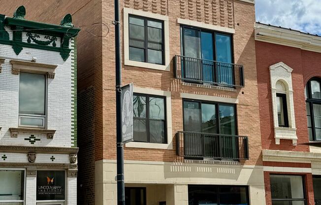 Brand new construction boutique elevator building right in the heart of Lincoln Park! Steps to restaurants like Galit and Yaya Cafe and just over a block to the red line Fullerton stop.