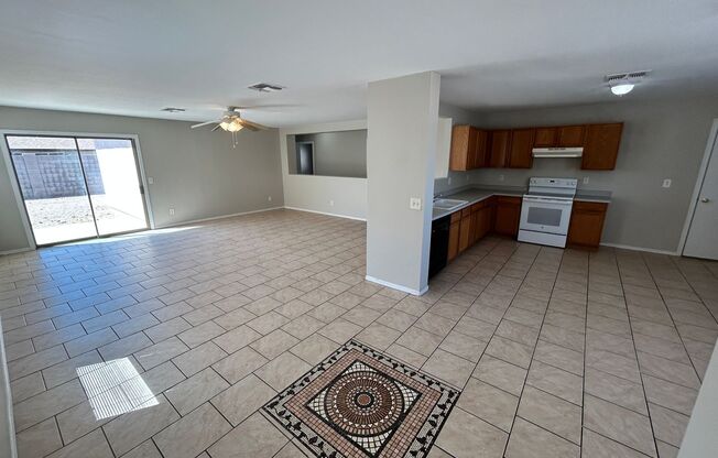 4 Bed / 2 Bath Single Level El Mirage Home with NO HOA, No Carpet & ALL NEW PAINT!!