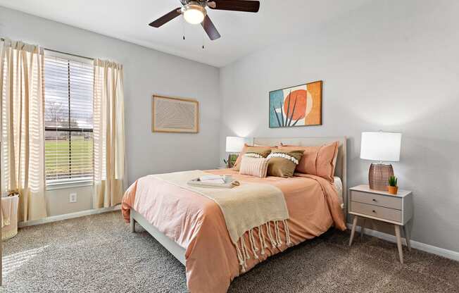 Large bedrooms with lots of natural light!
