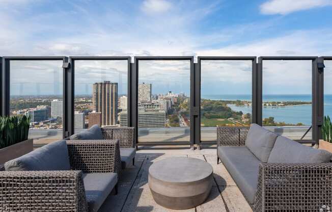 Rooftop Seating Area