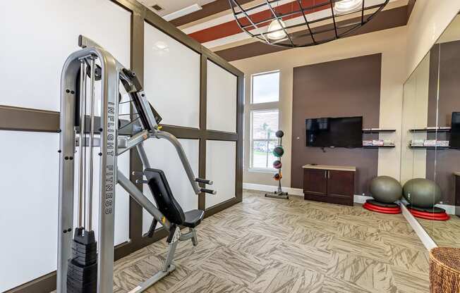 Fitness Room with TV