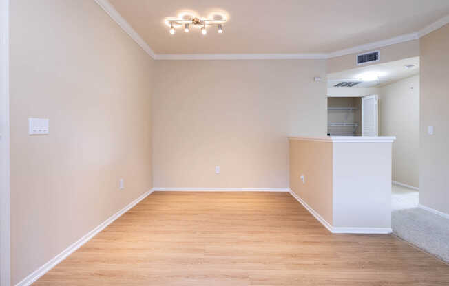 Dining Room with Hard Surface Flooring