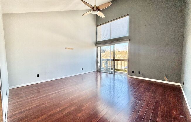 Top-Floor Plaza Condo with Vaulted Ceilings & Dual Balconies