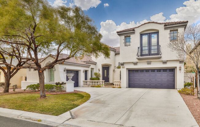 Beautiful 4Bd, 4Bth home in Guard Gated Community near Tivoli Village.