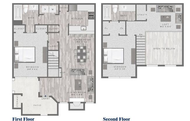 2 beds, 2 baths, 1,250 sqft, $2,360