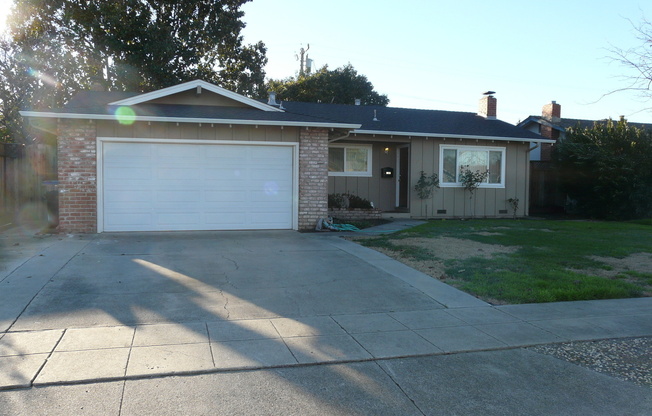 Cozy 3 Bedroom 2 Bath Home in Cambrian area of San Jose