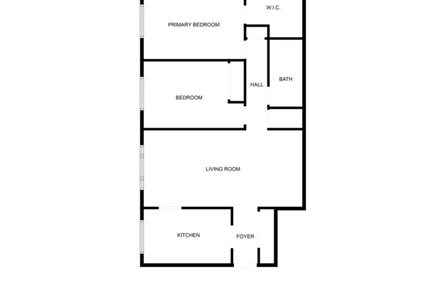 2 beds, 1 bath, 900 sqft, $750, Unit 2