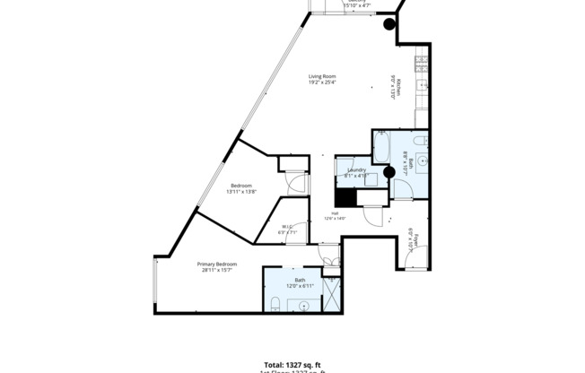 2 beds, 2 baths, $3,300
