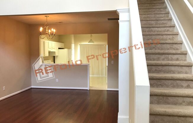 Fresh Paint Scheduled – City Loft by Sherwin Williams! Lovely 3 Bedroom, 2.5 Bath Townhome with 1-Car Garage in Breckenridge, Morrisville – Available July 7th!