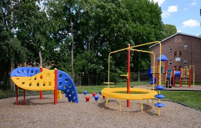 New playground and jungle gym at Hyde Park Apartments at Hyde Park Apartments*, Maryland