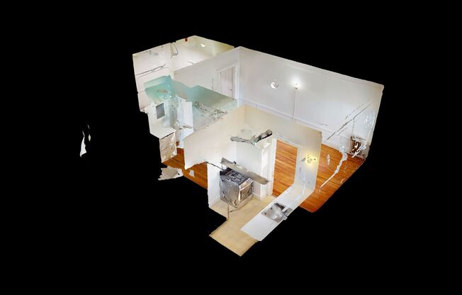 Studio, 1 bath, 373 sqft, $1,600, Unit 323