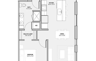 2 beds, 1 bath, 983 sqft, $2,825, Unit 312